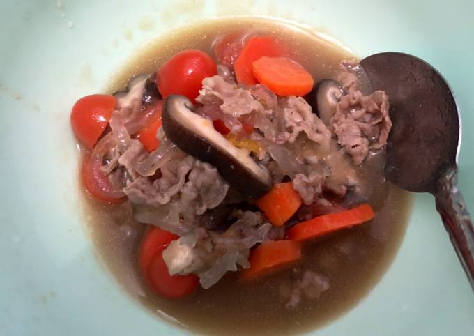 Sop Daging Bumbu Minimalis