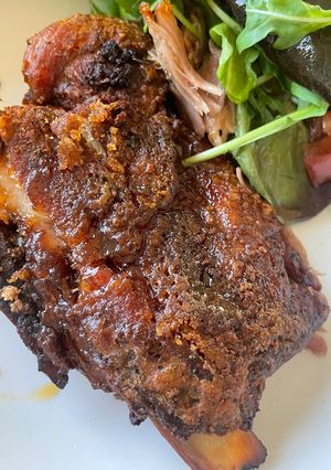 A picture of Oven Roasted Pork Ribs 🐖.