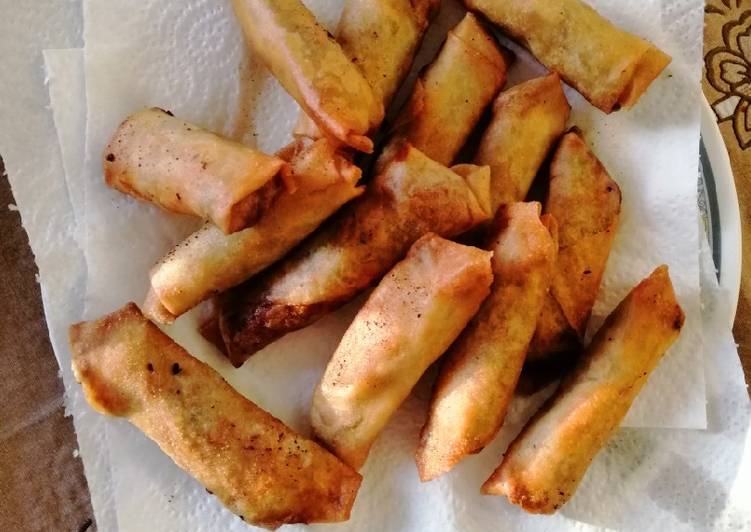 Recipe of Favorite Chicken spring roll