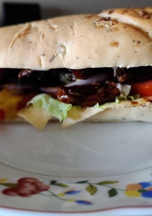 A picture of Teriyaki Chicken Sandwich.