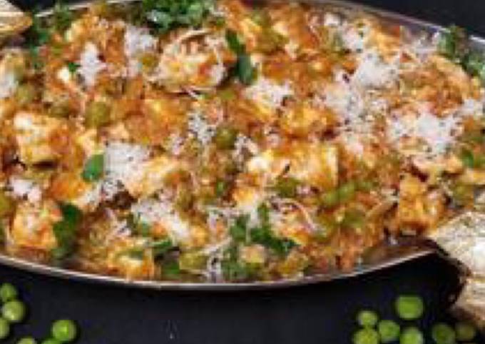 Peas-paneer-Cheese Korma