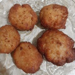 A picture of Chicken nuggets.