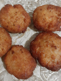 A picture of Chicken nuggets.