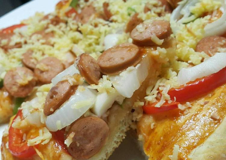 Resep Pizza sehat ala me 😊 yang Enak