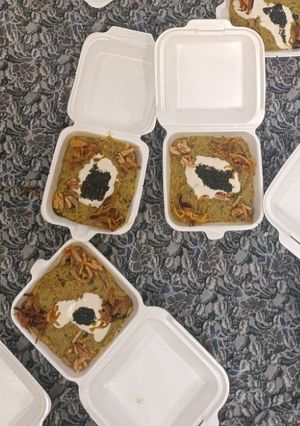 عکسی از دستور کشک و بادمجان نذری