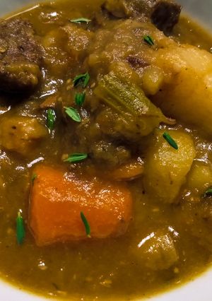 A picture of Brown ale beef stew.