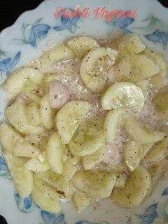 A picture of Cucumber salad.