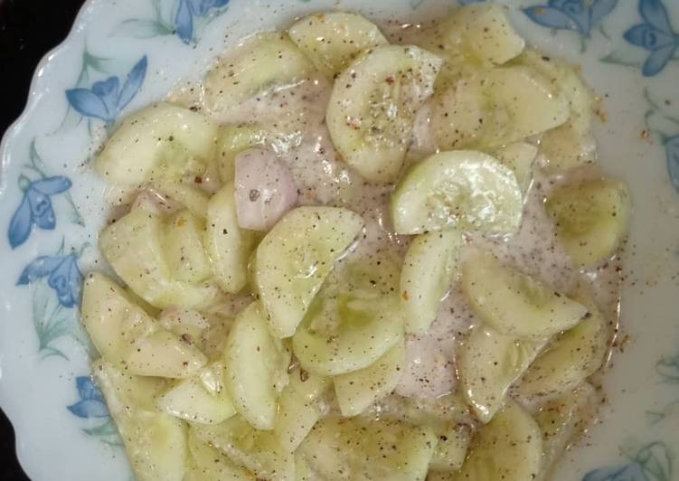 Recipe of Speedy Cucumber salad