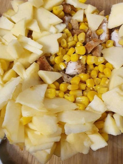 Una foto de Ensalada de pollo