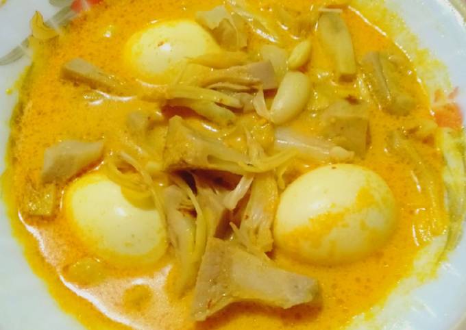 Yuk intip, Bagaimana cara memasak Gulai Nangka Muda &amp; Telur dijamin lezat