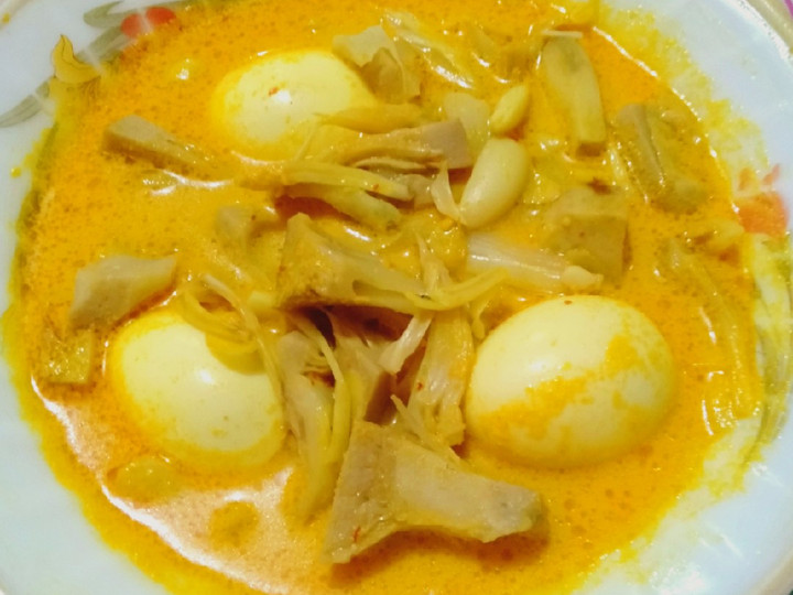 Wajib coba! Resep gampang membuat Gulai Nangka Muda &amp;amp; Telur yang sesuai selera