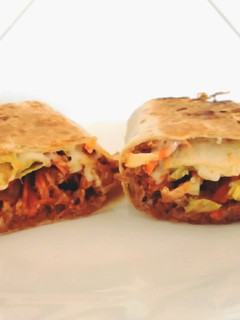 Una foto de Fajitas de pulled pork