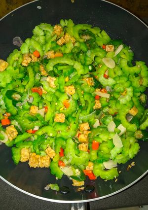 Foto resep Tumis pare tidak pahit