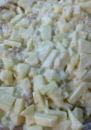Una foto de Ensalada waldorf