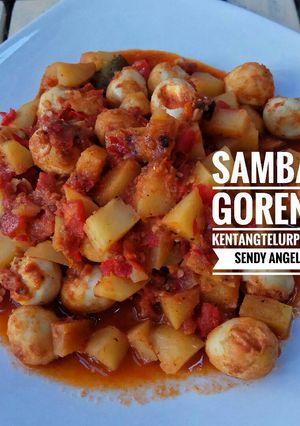 Foto resep Sambal goreng kentang telur puyuh