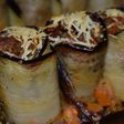 Rollitos de berenjena
