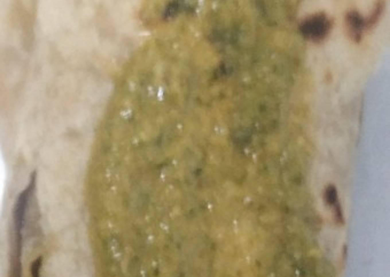 Chakie (Chappathi+stuffed Frankie brown bread patties)