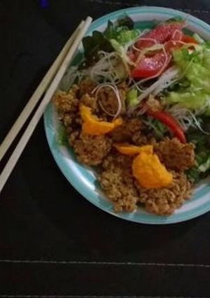 Una foto de #5 Plato vegano chino❤