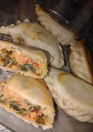 Una foto de Empanadas de coliflor/acelga