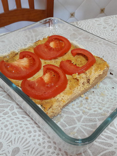 Una foto de Quiche de tofu y boniato sin gluten y vegana🥧