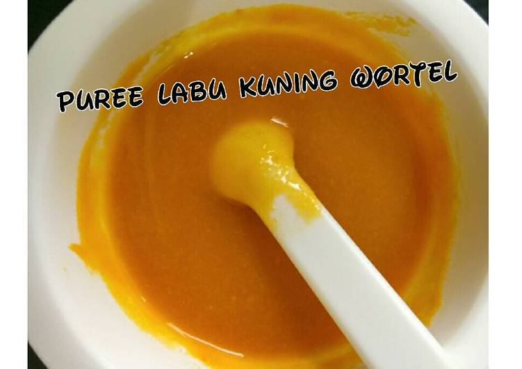 Puree labu kuning MPASI