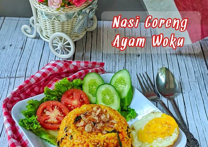 Nasi Goreng Ayam Woku