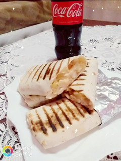 صورة لوصفة طاكوس منزلي بالسكالوب ولا أروع 🌯🥤😋