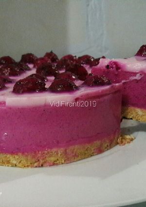 Foto resep Puding Busa Buah Naga