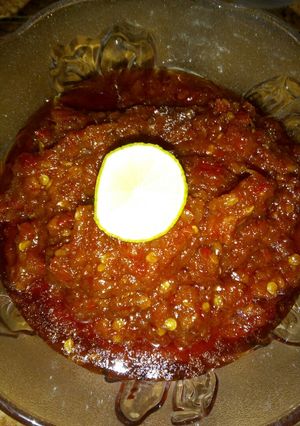 Foto resep 🍅 sambal bajak pedas manis