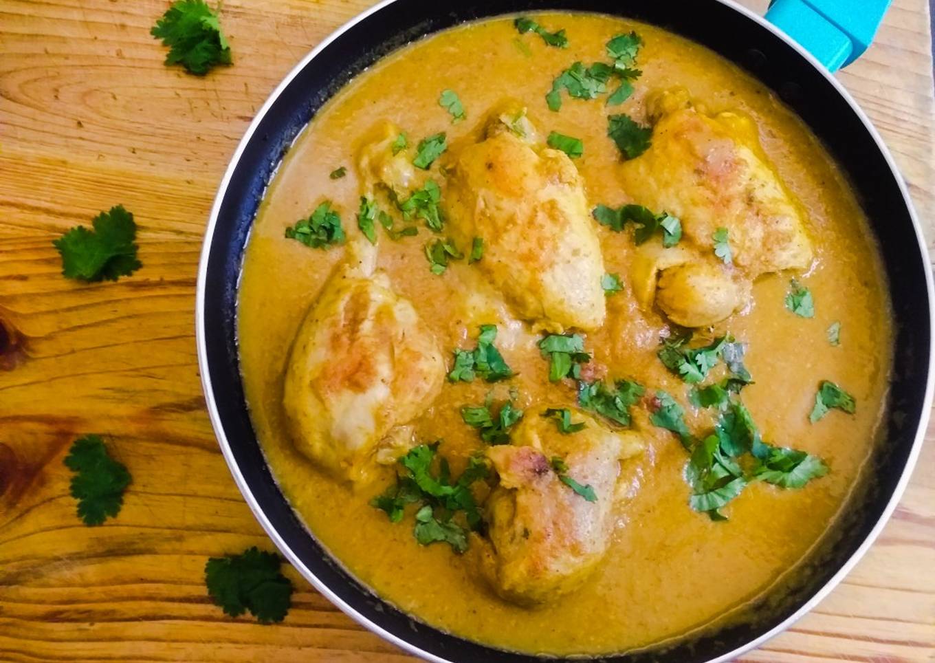 Pollo al curry con leche de coco estilo Indio