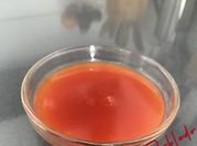 Una foto de salsa agridulce china