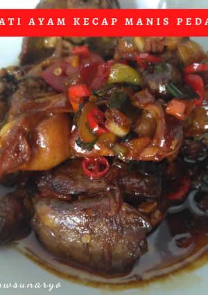 Foto resep Hati Ayam Kecap Manis Pedas