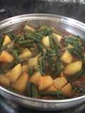 Vainitas con papas (patatas y judías verdes)