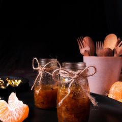 A picture of Orange peel pickle.