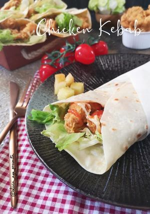 Foto resep 203. Chicken Tortilla Wrap