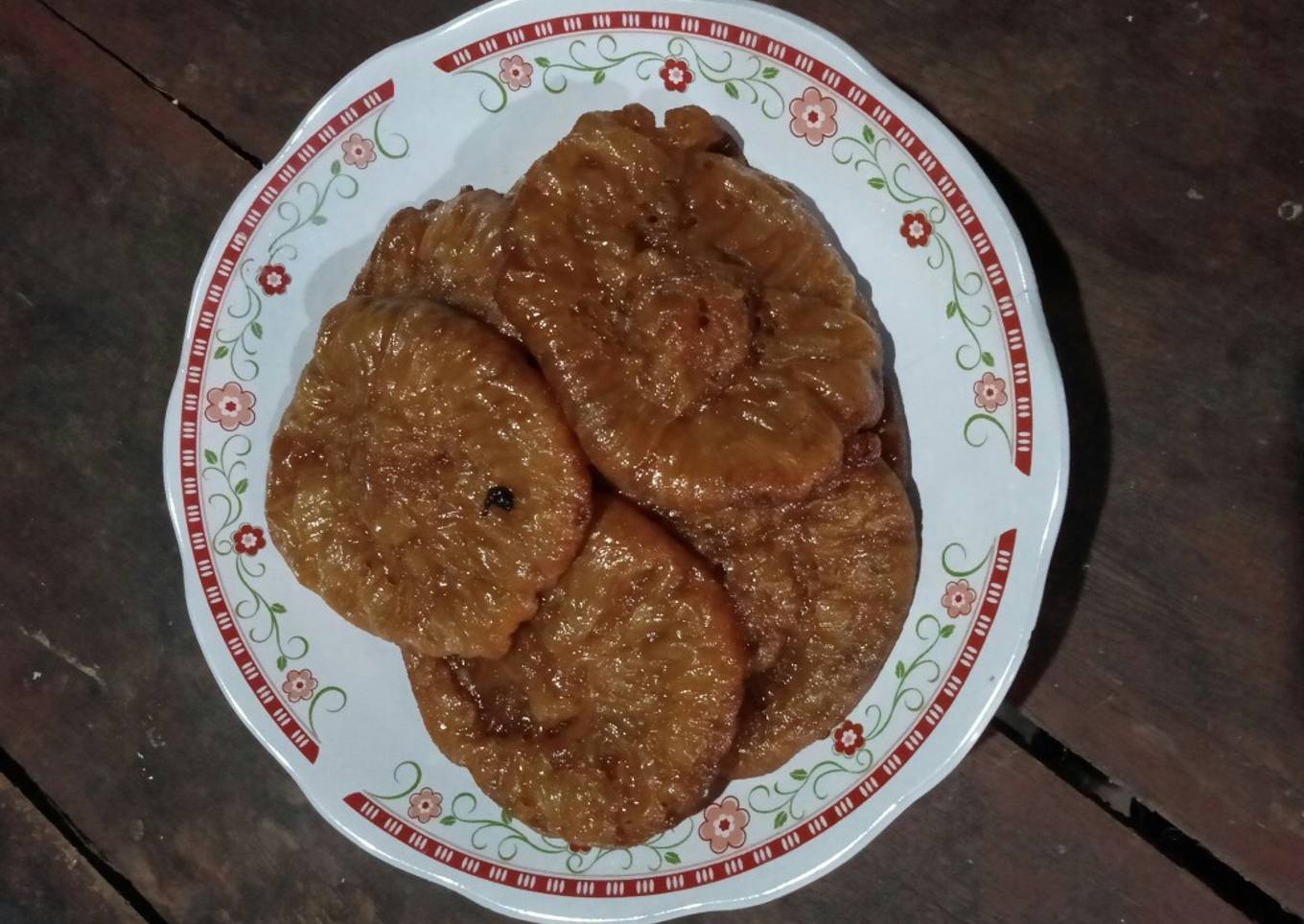 Cucur gula jawa takaran sendok tanpa mixer