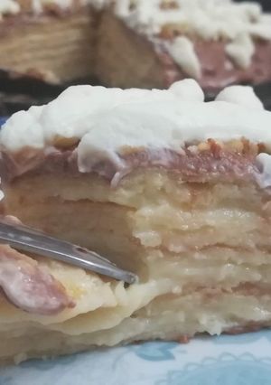Una foto de Tarta de frixuelos