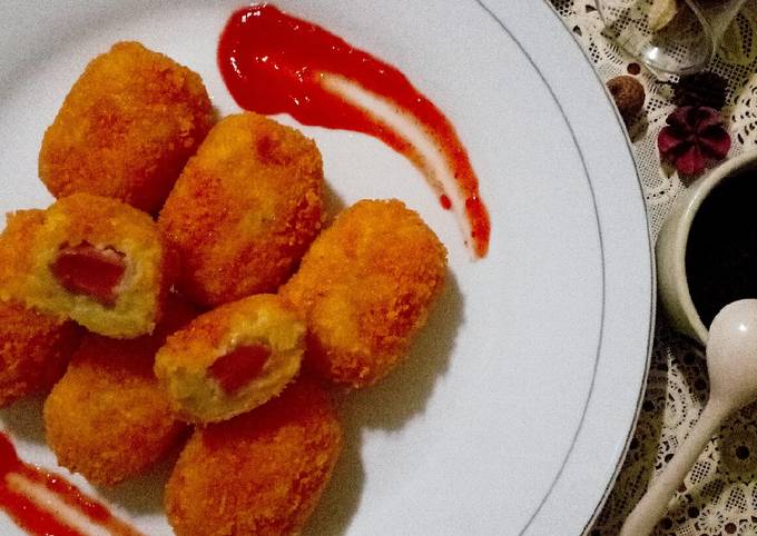 Resep Kroket Kentang Sosis Keju Oleh Oknisa Carolina Cookpad