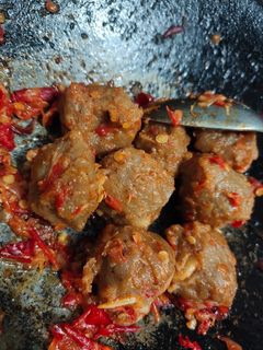Foto resep Pentol diCabein