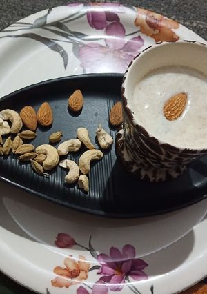 A picture of Dry fruits Masala milk.