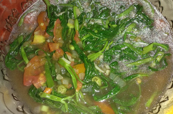 Resep Tumis kangkung tomat, Bikin Ngiler