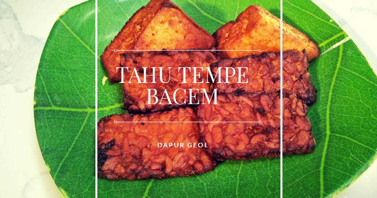 Resep Tahu Tempe Bacem Oleh Lusi Depurple Cookpad