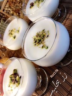 صورة لوصفة طريقة الرز بالحليب