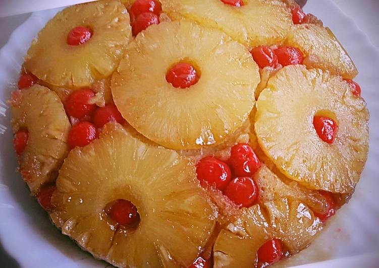 How to Prepare Speedy Pineapple upside down cake