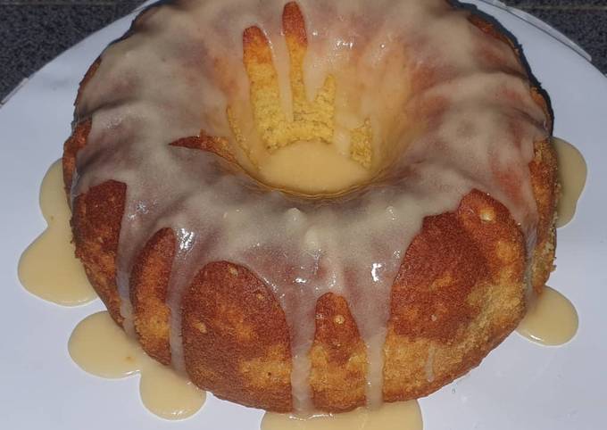 Recipe of Speedy Lemon Bundt Cake with Lemon Icing