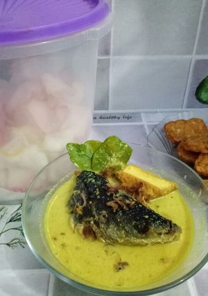 Foto resep Kepala ikan patin dan tahu bumbu kuning