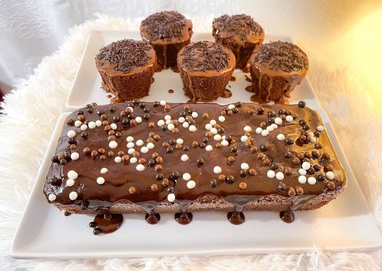 Recette Parfait Gâteau ou cupcakes au chocolat. Une recette, des
combinaisons illimitées