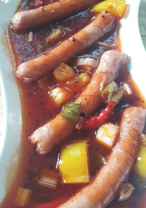Foto resep SOSIS ASAM MANIS... By. DAPOER LINGGAR