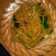 Mie goreng lidi bumbu iris