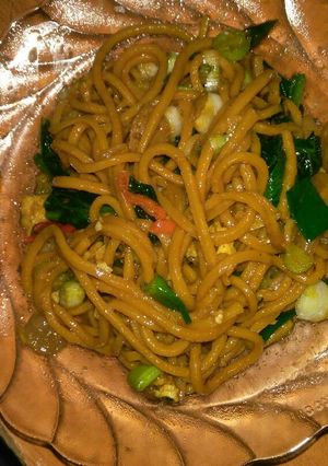 Foto resep Mie goreng lidi bumbu iris
